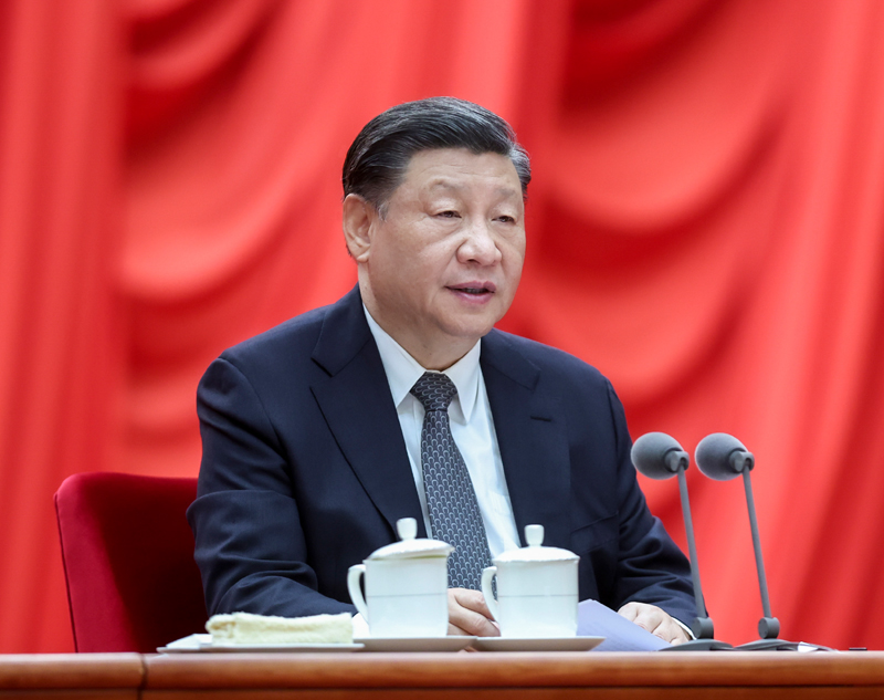 4月3日，學(xué)習(xí)貫徹習(xí)近平新時代中國特色社會主義思想主題教育工作會議在北京召開。中共中央總書記、國家主席、中央軍委主席習(xí)近平出席會議并發(fā)表重要講話。